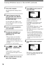 Preview for 78 page of Sony Handycam DCR-HC90 Operating Manual