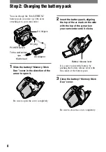 Предварительный просмотр 8 страницы Sony Handycam DCR-HC90E Operating Manual