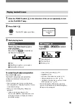 Предварительный просмотр 19 страницы Sony Handycam DCR-HC90E Operating Manual