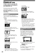 Предварительный просмотр 38 страницы Sony Handycam DCR-HC90E Operating Manual