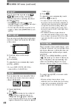 Предварительный просмотр 40 страницы Sony Handycam DCR-HC90E Operating Manual