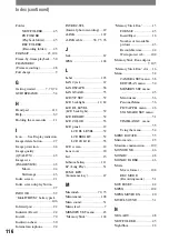 Предварительный просмотр 116 страницы Sony Handycam DCR-HC90E Operating Manual
