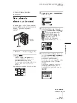 Предварительный просмотр 49 страницы Sony Handycam DCR-IP1 (Spanish) Guia De Operaciones