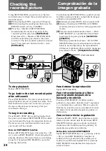 Preview for 24 page of Sony Handycam DCR-PC10 Operating Instructions Manual