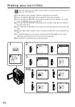 Предварительный просмотр 72 страницы Sony Handycam DCR-PC100 Operating Instructions Manual