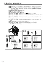 Предварительный просмотр 74 страницы Sony Handycam DCR-PC100 Operating Instructions Manual