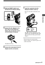 Preview for 9 page of Sony Handycam DCR-PC1000E Operating Manual