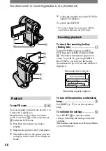 Preview for 26 page of Sony Handycam DCR-PC1000E Operating Manual