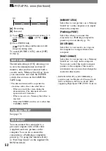 Preview for 52 page of Sony Handycam DCR-PC1000E Operating Manual