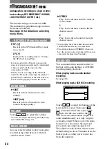 Preview for 54 page of Sony Handycam DCR-PC1000E Operating Manual