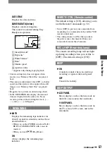 Preview for 57 page of Sony Handycam DCR-PC1000E Operating Manual