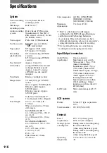 Preview for 116 page of Sony Handycam DCR-PC1000E Operating Manual