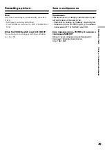 Preview for 49 page of Sony Handycam DCR-PC101E Operating Instructions Manual