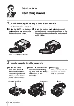 Preview for 8 page of Sony HANDYCAM DCR-PC106E Operation Manual