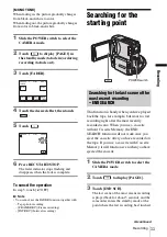 Preview for 33 page of Sony HANDYCAM DCR-PC106E Operation Manual