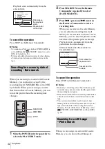 Preview for 42 page of Sony HANDYCAM DCR-PC106E Operation Manual