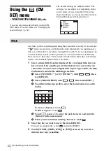 Preview for 52 page of Sony HANDYCAM DCR-PC106E Operation Manual