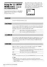 Preview for 58 page of Sony HANDYCAM DCR-PC106E Operation Manual