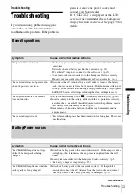 Preview for 73 page of Sony HANDYCAM DCR-PC106E Operation Manual