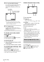 Preview for 32 page of Sony Handycam DCR-PC108E Operation Manual