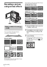 Preview for 42 page of Sony Handycam DCR-PC108E Operation Manual