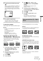 Preview for 43 page of Sony Handycam DCR-PC108E Operation Manual