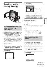 Preview for 47 page of Sony Handycam DCR-PC108E Operation Manual