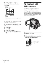 Preview for 54 page of Sony Handycam DCR-PC108E Operation Manual