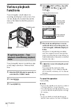 Preview for 56 page of Sony Handycam DCR-PC108E Operation Manual