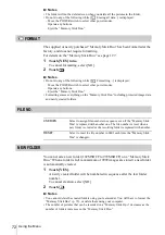 Preview for 72 page of Sony Handycam DCR-PC108E Operation Manual