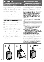 Preview for 8 page of Sony Handycam DCR-PC10E Operating Instructions Manual