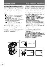 Preview for 18 page of Sony Handycam DCR-PC10E Operating Instructions Manual