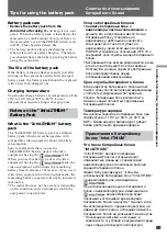 Preview for 89 page of Sony Handycam DCR-PC10E Operating Instructions Manual