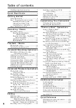 Preview for 4 page of Sony Handycam DCR-PC110 Operating Instructions Manual