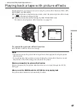 Preview for 47 page of Sony Handycam DCR-PC110 Operating Instructions Manual