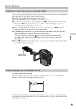 Preview for 75 page of Sony Handycam DCR-PC110 Operating Instructions Manual