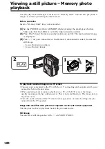 Предварительный просмотр 100 страницы Sony Handycam DCR-PC3 Operating Instructions Manual