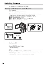 Предварительный просмотр 106 страницы Sony Handycam DCR-PC3 Operating Instructions Manual