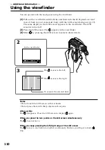 Предварительный просмотр 110 страницы Sony Handycam DCR-PC3 Operating Instructions Manual