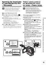 Preview for 71 page of Sony Handycam DCR-PC4 Operating Instructions Manual