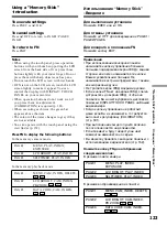 Preview for 123 page of Sony Handycam DCR-PC4 Operating Instructions Manual