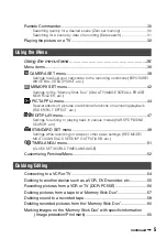 Preview for 5 page of Sony Handycam DCR-PC53E Operating Manual