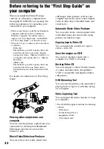 Preview for 64 page of Sony Handycam DCR-PC53E Operating Manual