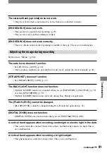 Preview for 81 page of Sony Handycam DCR-PC53E Operating Manual