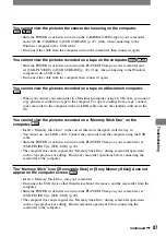 Preview for 87 page of Sony Handycam DCR-PC53E Operating Manual