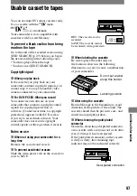 Preview for 97 page of Sony Handycam DCR-PC53E Operating Manual