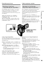 Предварительный просмотр 41 страницы Sony Handycam DCR-PC6E Operating Instructions Manual