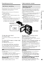 Предварительный просмотр 43 страницы Sony Handycam DCR-PC6E Operating Instructions Manual