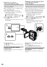 Предварительный просмотр 96 страницы Sony Handycam DCR-PC6E Operating Instructions Manual