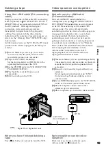 Предварительный просмотр 99 страницы Sony Handycam DCR-PC6E Operating Instructions Manual